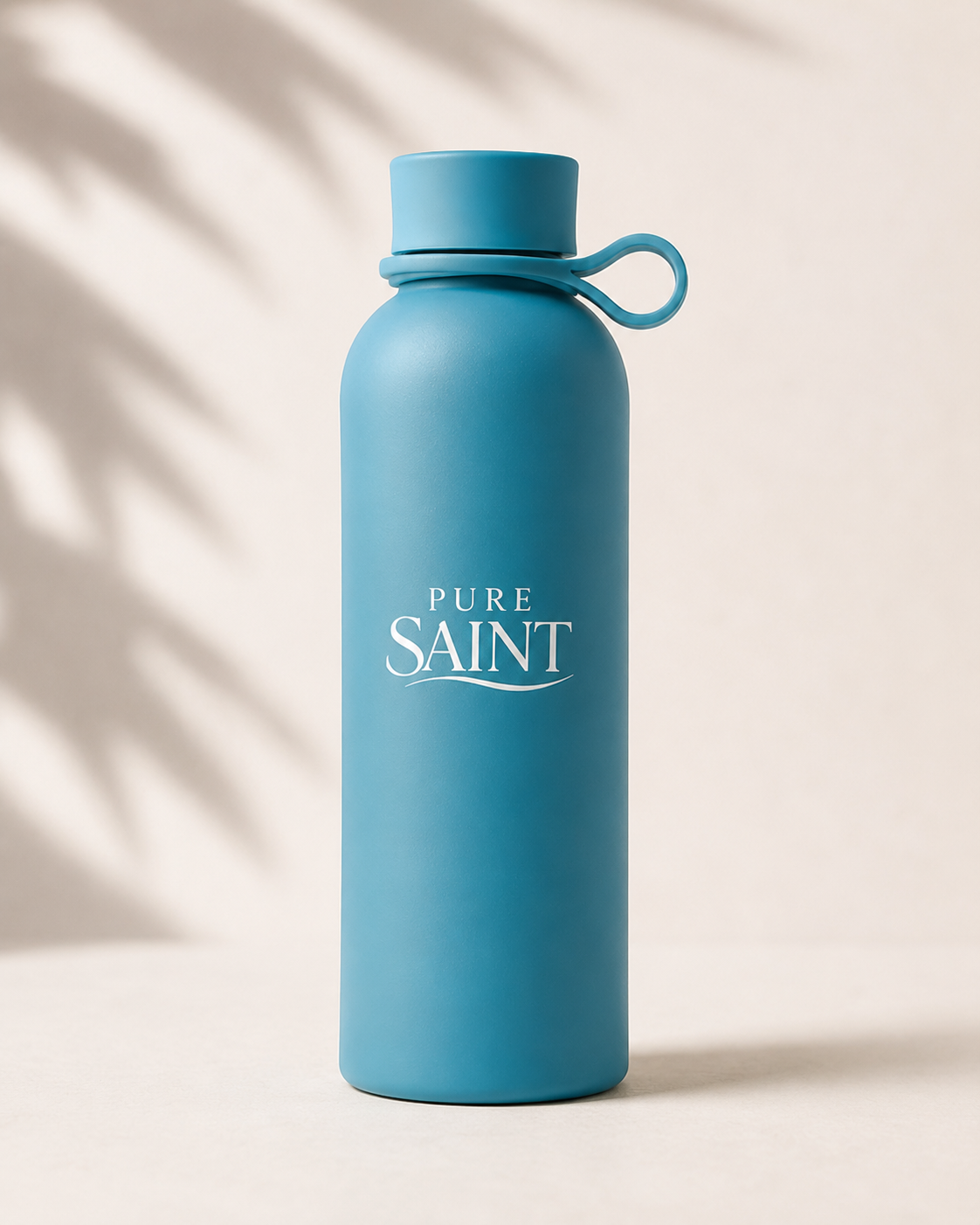 Blaue Pure Saint Azure Coast 500-ml-Thermoflasche mit Tragegriff