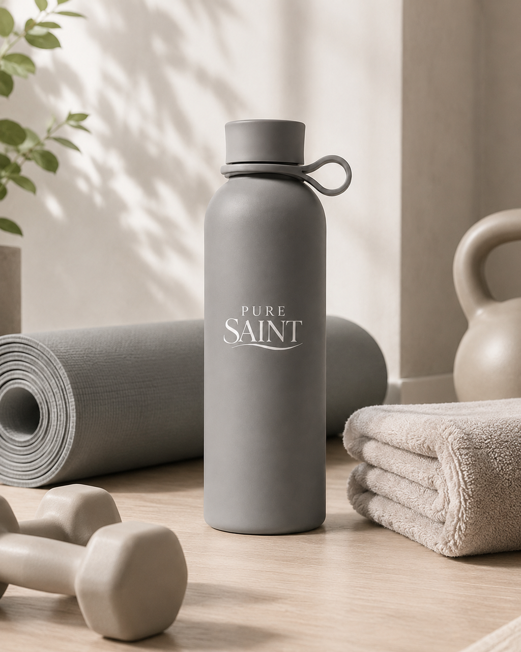 Helle Pure Saint 500-ml-Thermoflasche mit mattem Finish
