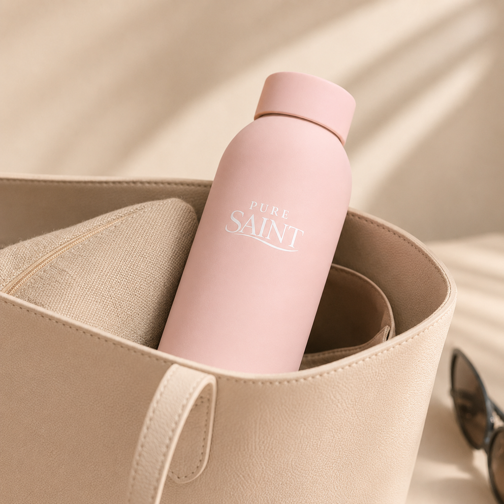 Pure Saint Rosé Élégance 500-ml-Trinkflasche aus einer weiteren Perspektive