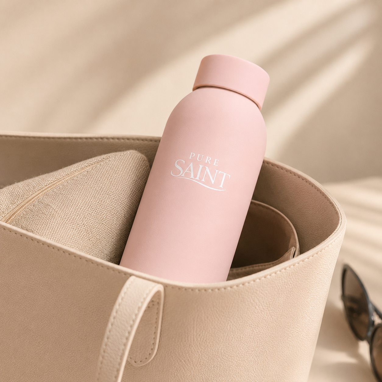 Pure Saint Rosé Élégance 500-ml-Trinkflasche aus einer weiteren Perspektive