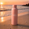 Roséfarbene Pure Saint Rosé Élégance Thermoflasche ohne Tragegriff